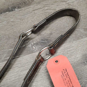Flat Breastplate *NO Straps, gc/fair, dirty, v.stiff, v.dry, xholes, cracked! stains, discolored