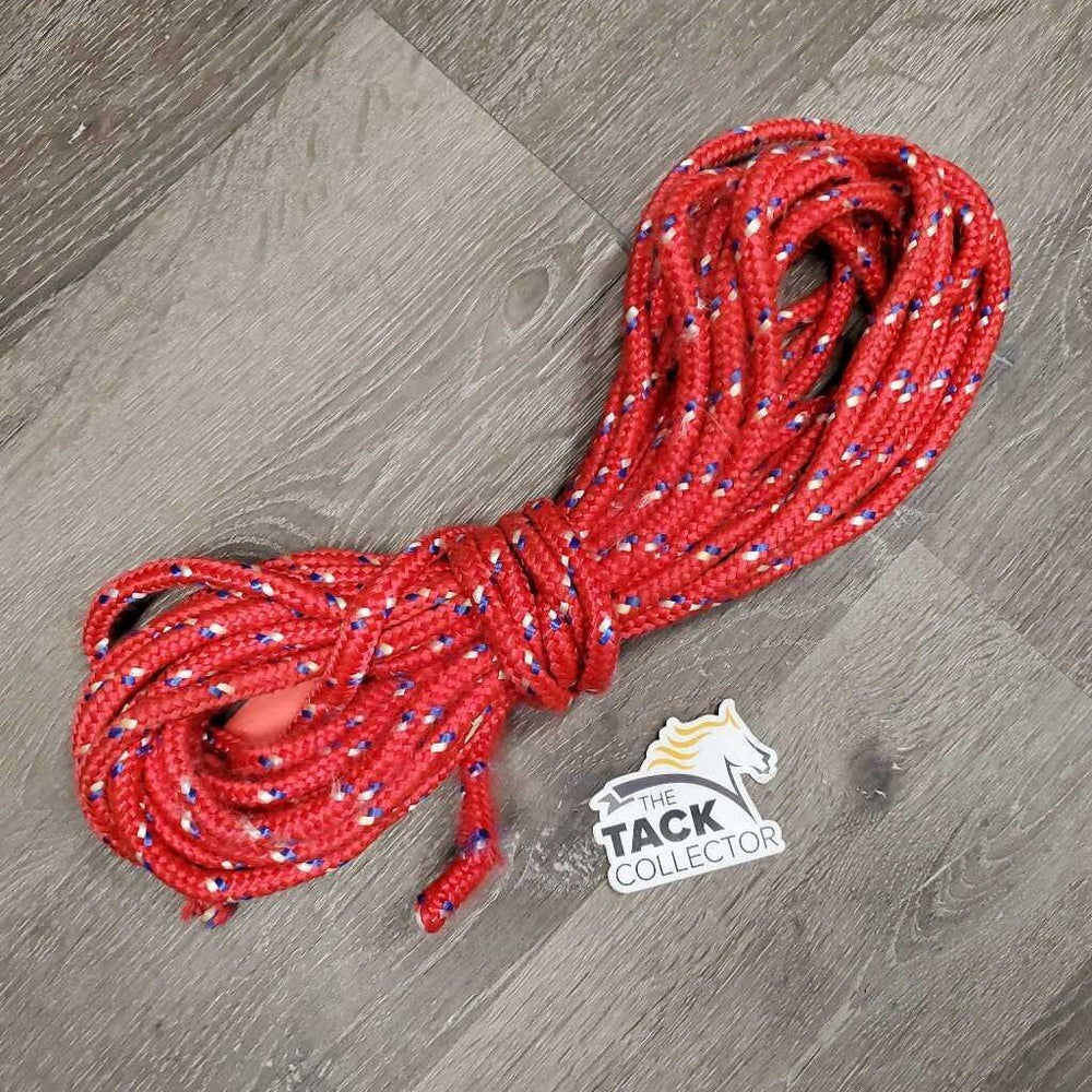 Soft Cotton Rope *gc, clean, v.rubbed & frayed edges, snags, smells