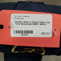 4 Fleece Polos, bag *new
