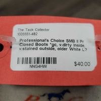 Pr Closed Boots *gc, v.dirty inside, v.stained outside, older
