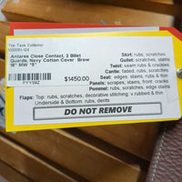 18" MW *5" Antares Close Contact, 2 Billet Guards, Navy Cotton Cover, Med Front & Back Blocks, Foam Panels, Shoulder Cut Outs, Flaps: 13.5"L x 14"W Serial #: SC 3AA 18 L 02 1753 RAV-5 FUS
