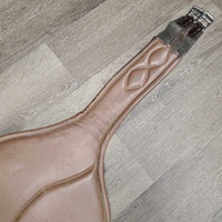 Lg Belly Girth, 2x els, center d ring *gc/fair, clean, faded, stains, rubs, residue, hairy seams, older
