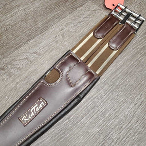 Padded Small Belly Girth, 2x els, Center D Ring & strap *vgc/xc, clean
