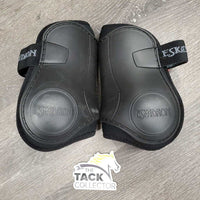 Hind Boots, tabs *vgc/gc, clean, residue, mnr scratches & rubs, broken stitches
