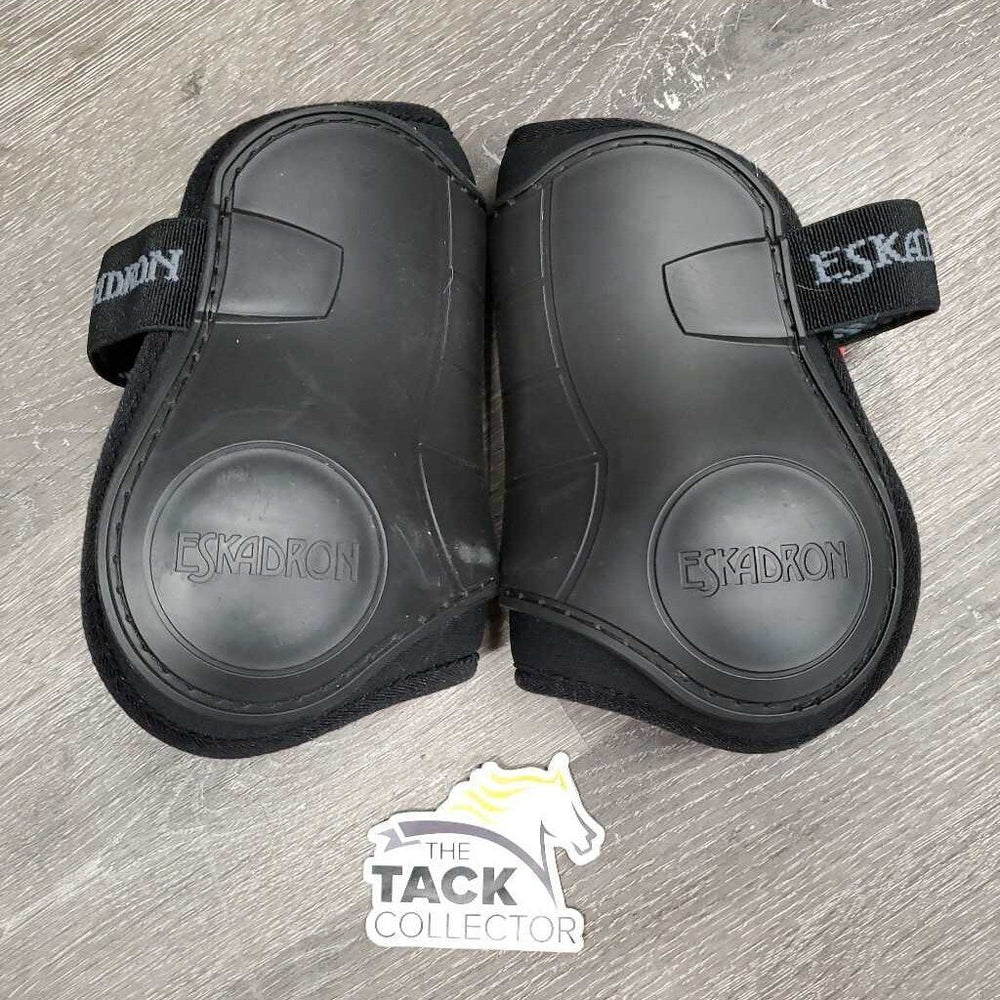 Hind Boots, tabs *vgc/gc, clean, residue, mnr scratches & rubs, broken stitches