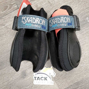 Hind Boots, sliding lock closure *gc, clean, residue, scratches, marker, older, mnr hairy, rubs &pills