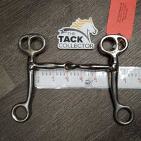 Hvy Med Tom Thumb Western Bit *gc, loose sides, rust, rubs, clean