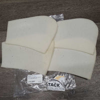 4 Thin Foam Shims *vgc, mnr dirt, hair, curled edge
