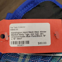 Hard Mesh Med. Winter Blanket Belly *vgc, mnr hair, dirt, strectch/holes
