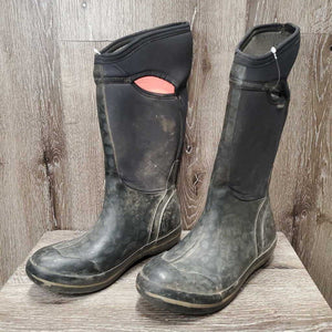 Insulated Rubber Boots *gc, dirty, stained, mnr hair, sm tears PROCEEDS DONATED