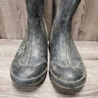 Insulated Rubber Boots *gc, dirty, stained, mnr hair, sm tears PROCEEDS DONATED
