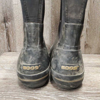 Insulated Rubber Boots *gc, dirty, stained, mnr hair, sm tears PROCEEDS DONATED
