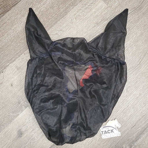 Soft Fine Mesh Fly Mask, Ears *xc, clean