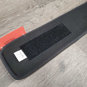 Fleece & Neoprene Girth Velcro Liner *gc, clean edge rubs & hair, rubbed & pilly spots