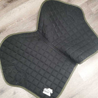 Loire Quilt Jumper Saddle Pad, Memory Foam Wither, 1x piping *vgc, v. mnr hair, light binding rubs
