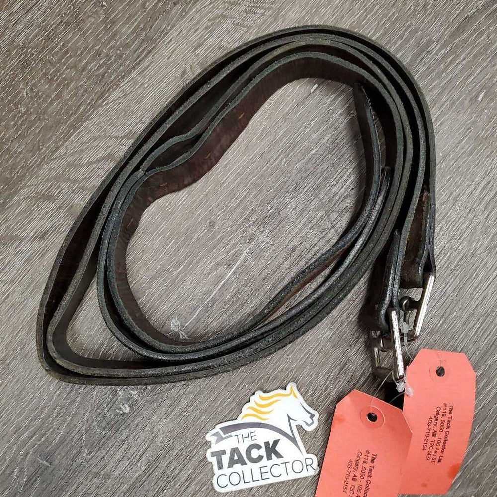 Pr Thick Wide Stirrup Leathers *vgc/gc, older, rubs, bent, twist, scrapes
