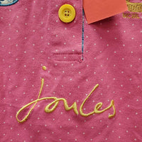 SS Polo Shirt, 1/4 Button Up *gc, mnr fading, puckered collar