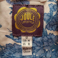 SS Polo Shirt, 1/4 Button Up *gc, mnr fading, puckered collar