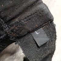 Shoulder Guard, velcro *fair/gc, clean, sm holes, hairy, snags, rubs, pills, stretched elastic
