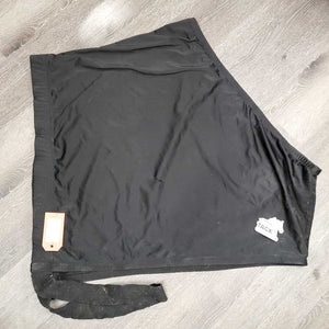 Shoulder Guard, velcro *fair/gc, clean, sm holes, hairy, snags, rubs, pills, stretched elastic