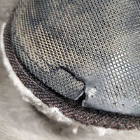 Closed Front & Hind Boots "Pro Mesh", Fleece, velcro *gc/fair, v.hairy velcro, hairy, clean, rubs, faded, undone stitching, cracked edge, stains
