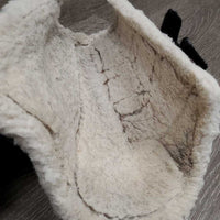 Closed Front & Hind Boots "Pro Mesh", Fleece, velcro *gc/fair, v.hairy velcro, hairy, clean, rubs, faded, undone stitching, cracked edge, stains
