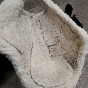 Closed Front & Hind Boots "Pro Mesh", Fleece, velcro *gc/fair, v.hairy velcro, hairy, clean, rubs, faded, undone stitching, cracked edge, stains