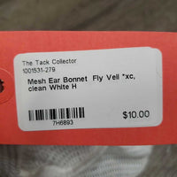 Mesh Ear Bonnet Fly Veil *xc, clean
