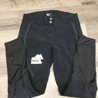 Euroseat Breeches *gc, faded, seam puckers, seat rubs & popped elastics

