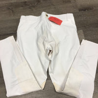 Euroseat Breeches *gc, rubs & pills, mnr stains, puckers, discolored seat & legs, curled inner waist, dingy
