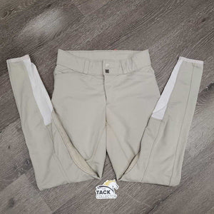 Euroseat Riding Tight Breeches *gc, seat rubs & pills, seam rubs & frays, rough knee edges