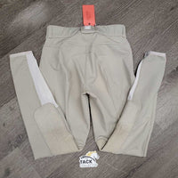 Euroseat Riding Tight Breeches *gc, seat rubs & pills, seam rubs & frays, rough knee edges
