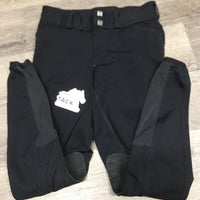 Euroseat Riding Tight Breeches *gc/fair, older, sm hole, undone stitching, shrunk, v.tight knees, seat rubs & pills, puckered waist