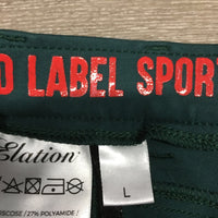 Euroseat Breeches *gc, stained seat, mnr frayed seam edge, mnr hair, curled inner waist
