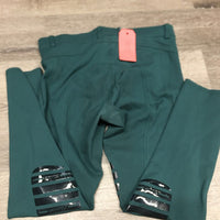 Euroseat Breeches *gc, stained seat, mnr frayed seam edge, mnr hair, curled inner waist

