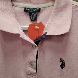 SS Polo Shirt, 1/4 Button up *vgc, mnr faded
