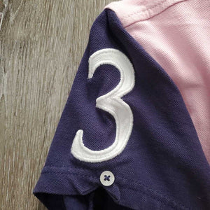 SS Polo Shirt, 1/4 Button up *vgc, mnr faded