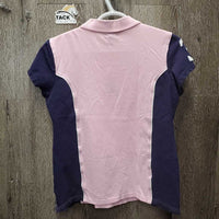 SS Polo Shirt, 1/4 Button up *vgc, mnr faded
