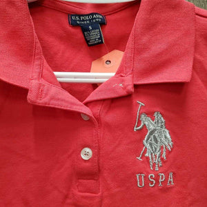 SS Polo Shirt, 1/4 Button up *xc, mnr curled collar