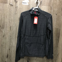 LS Light Fleece Lined Shirt, 1/4 Zip Up *vgc/xc, older
