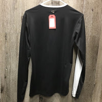 LS Shirt *gc, sm hole, rubbed off inner brand/size
