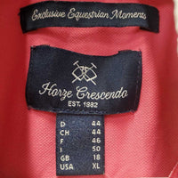 SS Polo Show Shirt, 1/2 Button Up, Bling Buttons *vgc, mnr creased inner collar & puckered collar
