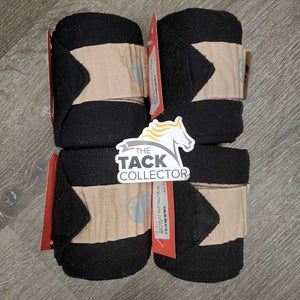 4 Polo Wraps, bag *gc, pilly, clumpy, hairy, clean, marker