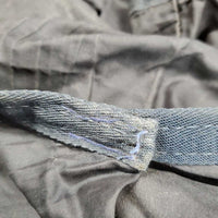 Nylon Shoulder Guard - Bib *fair, v.dirty, loose threads, faded, added shoulder darts
