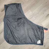 Nylon Shoulder Guard - Bib *fair, v.dirty, loose threads, faded, added shoulder darts
