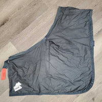 Nylon Shoulder Guard - Bib *fair, v.dirty, loose threads, faded, added shoulder darts
