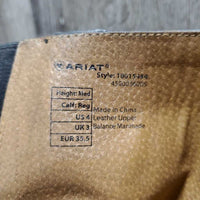 JUNIORS Field Boots, Zips *gc/fair, v.dirty, rubs, glued toe-R, seams: torn & curled, thin spots
