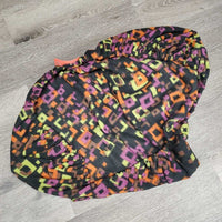 Hvy Duty Fleece Saddle Cover, Girth Pockets *gc, hair, dirt

