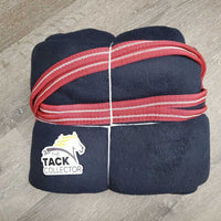 Fleece Keyhole Quarter Sheet, tail *vgc, mnr dirt, hair, pills
