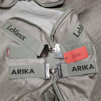 "Arika Armourtek" Soft Mesh Fly Sheet, detach neck, tail *gc, dingy, tears, snags, stains, mnr threads
